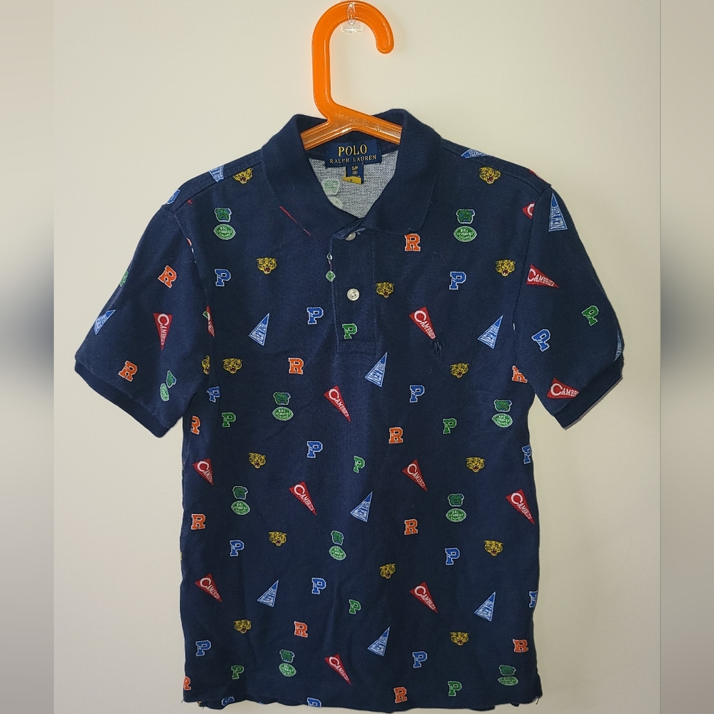 Polo Ralph Lauren SS Mascot printed Knit Size US 8